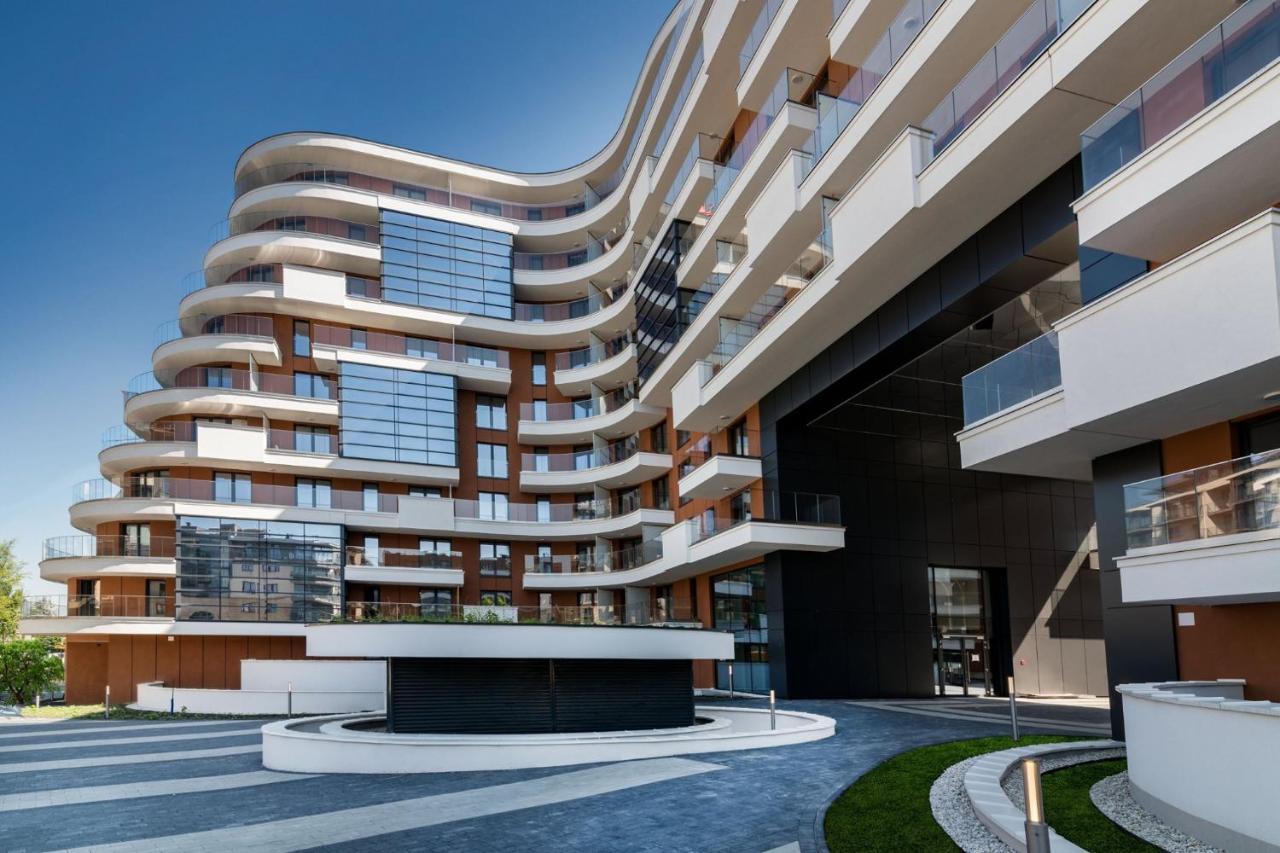Vistula Terraces Apartment Krakau Exterior foto